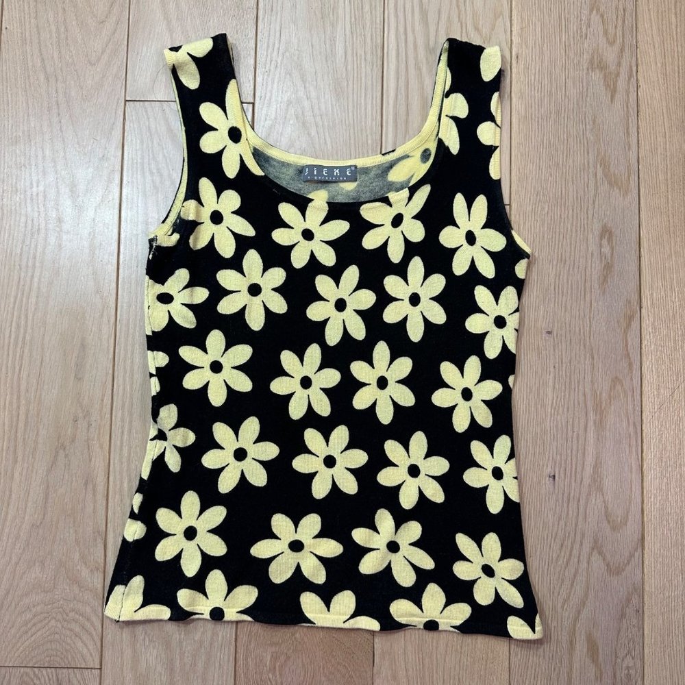 JIEKE High Fashion Daisy Tank Top | Size: S